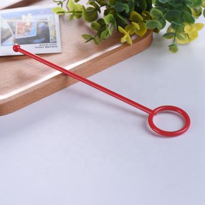 China Drink Stirrers Cocktail Stirrer Disposable Custom Plastic Cocktail Stick for sale