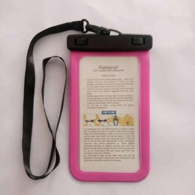 China Waterproof Festival PVC Mobile Phone Bag Mobile Phone Bag for sale