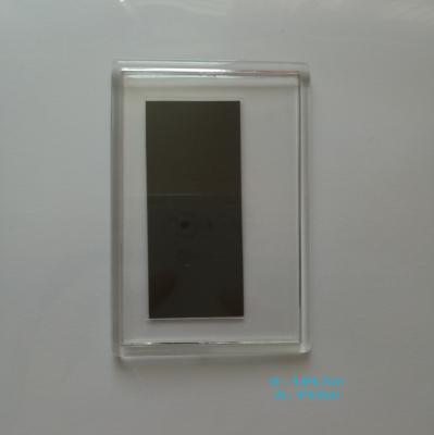 China Shape Clear Acrylic Blank Photo Insert Fridge Magnets for sale