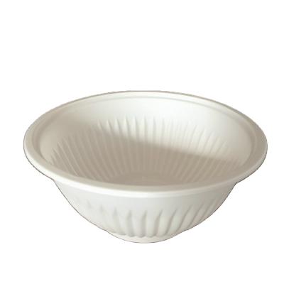 China Sustainable Biodegradable Disposable Cornstarch Bowls Food Bowls Waterproof Sturdy for sale