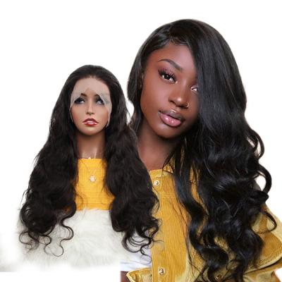 China Thin Body Wave HD Lace Frontal Wigs Human Raw Cuticle Straight Lace Front Wigs Brazilian Hair for sale