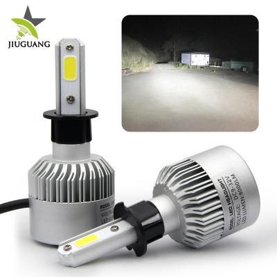 China Car Headlight Lamp Bulb 8000Lm Kit Led 9006 55W Mini Dual Color Auto H11 Led, S2 Led Light H4 H7 Led Universal for sale