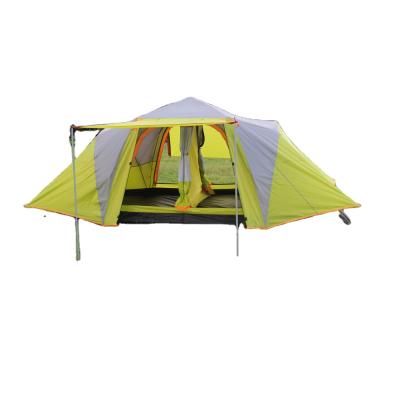 China Double Layer Camouflage/Field Game Easy Set Up Quick Automatic Opening Tent For 6 Person Family Outdoor Activity for sale