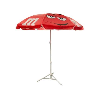 China Modern Outdoor Beach Umbrella Parasol Parasol Umbrella With Custom Logo for sale