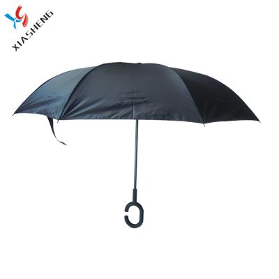 China All in 1 Double Layer Car Waterproof Reverse Umbrella for sale