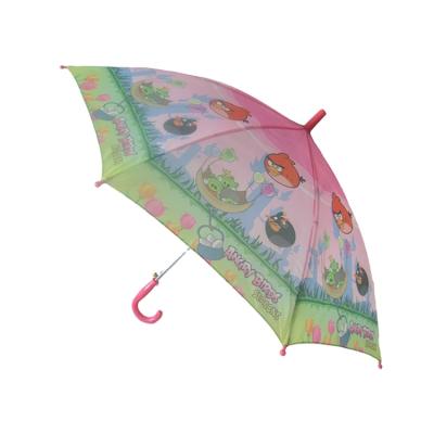 China Cartoon character industrial manual open umbrella for kids for sale