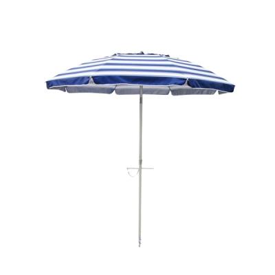 China Modern Outdoor Parasol Beach Umbrella With Custom Logo for sale