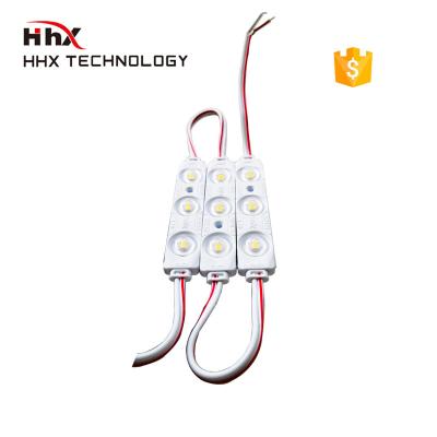 China SMD2835 led modules 3led 6500K cool outdoor white led advertising light SMD 2835 12v RGB LED Chip Waterproof IP67 R/G/B/Warm for sale