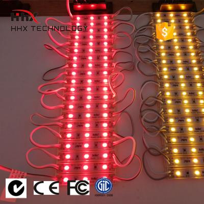 China Channel Letter.light box white SMD 5050 RGB led module lights 0.72w waterproof /led 3 chips 5050 led smd module for back light for sale