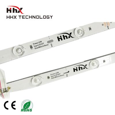 China 12W Lattice Back Light Residential White Strip Light With Lens LED Strip Bar / Linear Light for sale