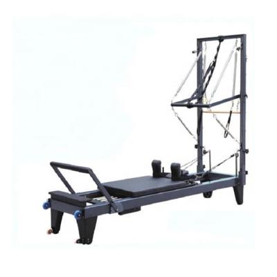 China Cheap Commercial Aluminum Exercise Reformer With Half Trapeze Pilates Aluminum Reformer for sale