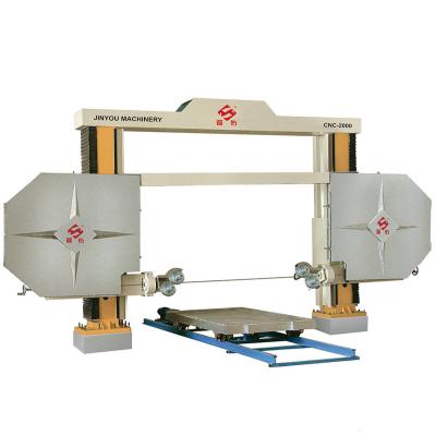 China Hotels CNC-2000 DIAMOND WIRE SAWING MACHINE for sale