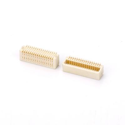 China Connector Supplier 0.8mm Pitch SMT Board To Board Vertical Male Female Connector 10P-80P LB100-GXXS/P-B1R for sale