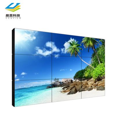 China 40/42/46/49/50/55/58/65 inch Indoor Professional LCD Video Wall Bezel TV Display, LCD Video Splicing Wall screen tv for sale