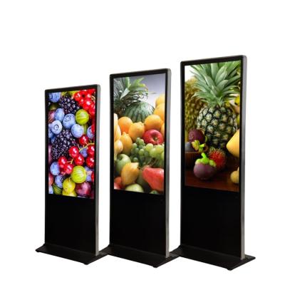 China Touch 43 50 55 Inch Advertising Machine Vertical Display Player Led All-in-One Shopping Mall Touch Survey Machine for sale