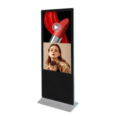 China 65 inch indoor shopping mall touch screen digital signage screen vertical digital signage billboards for sale