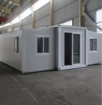 China Portable Expandable Container House 20ft Home With PVC Board Floor for sale