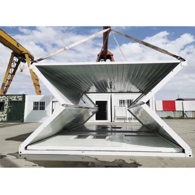 China Sandwich Panel Mini Container House Mobile Prefab Home For Office Buildings for sale