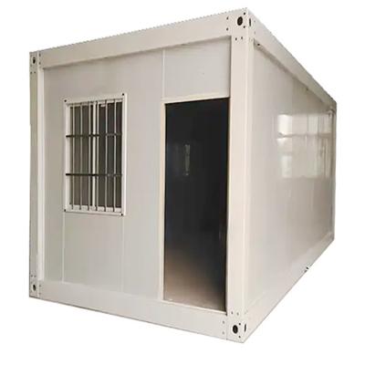 China Space Saving Flat Pack Container Storage With PVC Board Floor And Sandwich Panel for sale