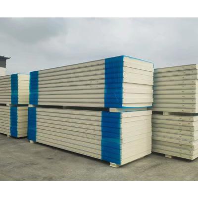 China Outdoor Polyurethane Insulation Panel Fireproof Insulated Sandwich Roof Panels for sale