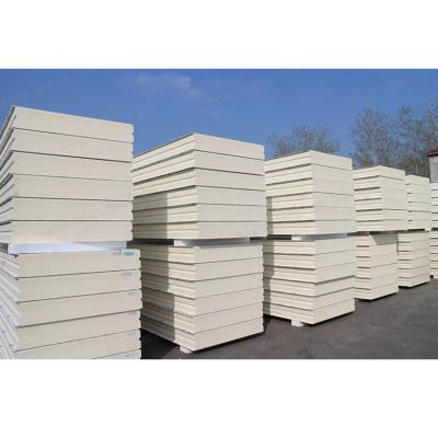 China PU Polyurethane Coldroom Insulated Sandwich Wall Panel 100mm Fireproof B1 Grade for sale