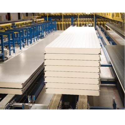 China PU Polyurethane Composite Sandwich Panel Width 950mm Seamless Connection for sale