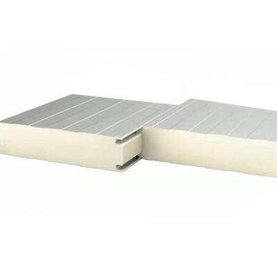 China Buitenmuur PUR PIR Rockwool EPS Sandwich Panel Branddicht Voor Dak En Muursysteem Te koop