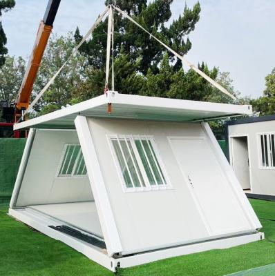 China Compact Prefab Folding Container Homes With 8 Degree Seismic Performance for sale