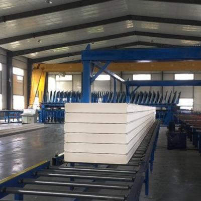 China Excellent Thermal Insulation PU Sandwich Panel with Color Coated Galvanized Steel Sheet Surface for sale