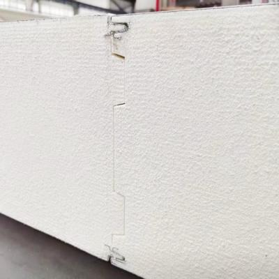 China 50mm Polyurethane Mortar Surface Sandwich Panel Insulation Board with 35-40kg/m3 Density Core for sale