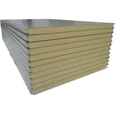 China Temperature Resistance PU Sandwich Panel From -40°c To 100°c Lifetime More Than 20 Years for sale