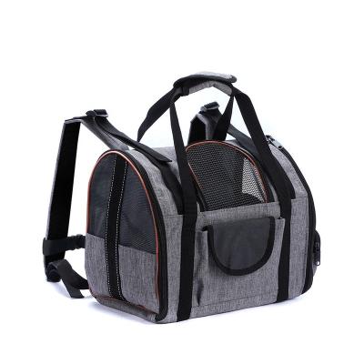 China Fashion Bag Travel Cat Bag Pet Backpack Adjustable Pet Carrier Sustainable Cat Backpack Travel Bag for sale