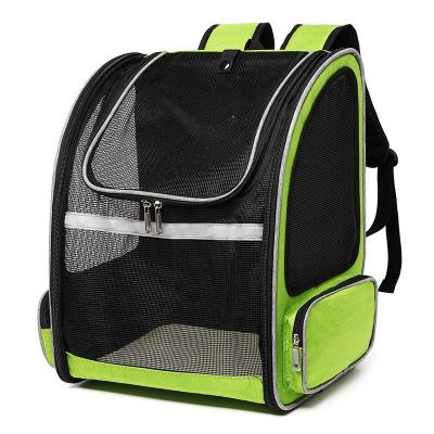 China Fashion Bag Travel Cat Bag Pet Backpack Adjustable Pet Carrier Sustainable Cat Backpack Travel Bag for sale