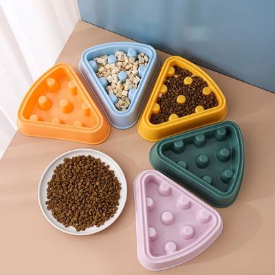 China Wholesale Sustainable Pet Food Shockproof Anti-Slip Small Dog Bowl Slow Feeder Pet Bowl for sale