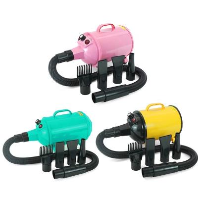 China Wholesale Viable 2800w Heating Speed ​​Adjustable Nozzles Dog Hair Dryer Machine Pet Grooming Professional Dryer for sale