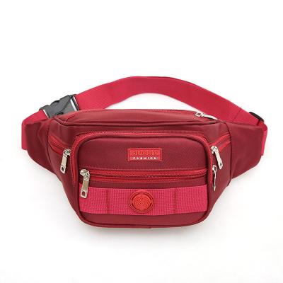 China High Quality Wholesale Custom Color Logo Print Waterproof Fanny Pack Waist Bag Belt Colorful Lightweight Water Proof Bum Bags for sale