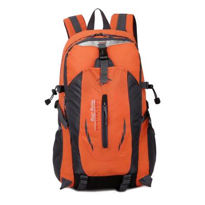 China Waterproof Travel Climbing Backpack Bag General Outdoor Sport Nylon Camping Climbing Large Capacity Hiking Mountain Rucksacks With Rain Cover for sale