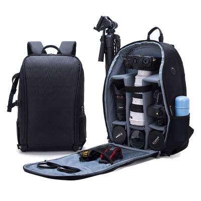 China New Waterproof Camera Bag Backpack DSLR/SLR Dustproof Shockproof Photography Camera Bag 15-16 Inch With Tripod Holder&Laptop Compartment for sale