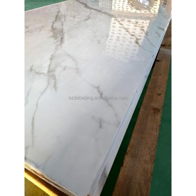 China Modern Marble Grain Recycled Fiber Acoustic Panel For Wall And Ceiling for sale