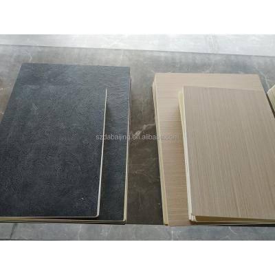 China New trend technology pvc wood door/stone grain film/fabric self-adhesive decorative laminate laminate membrane for sale