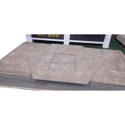 China Modern Carbon Crystal Decorative Board With Melamine Film For Fire Retardant Wear-proof Flooring for sale