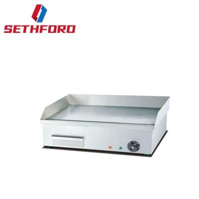 China Shape Electric Griddle Teppanyaki Griddle Table Top CE Certification 3000W Foam Wrapper Restaurant Pancake Oven Electrothermal Frying Dish Electric Griddle for sale