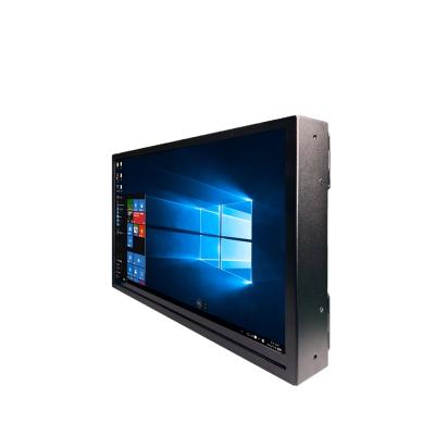 China Metal Case+ Capactive Touch Screen 15.6 Inch Industrial Outdoor Advertising Player LCD Touch Screen High Brightness Waterproof Monitor for sale