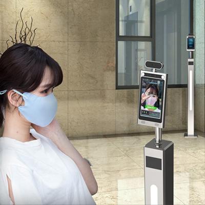 China Thermal Face Recognition Measurement Detection Human Body Access Control Face Recognition Camera System for sale