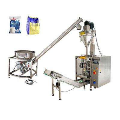 China Automatic VFFS Food Detergent Spices Protein Milk Wheat Flour Powder Packing Machine for sale