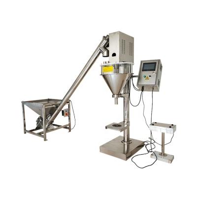 China Manual Food Auger Screw Powder Filling Machine Powder Weighing Filling Machine for sale