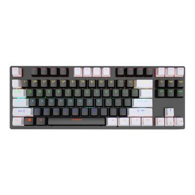 China Plug and Play Keyboard 87 Keys Waterproof Mechanical Laptop Gaming Keyboard with Multimedia Function Keys for sale