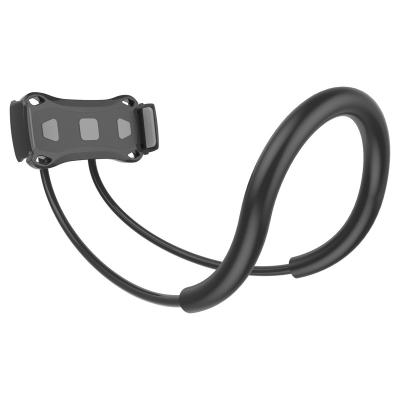 China Flexible Adjustable Lazy Neck Bracket 360 Degrees Rotating Flexible Mobile Neck Phone Holder for sale