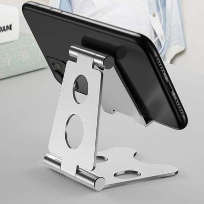 China Foldable Adjustable Multi Angle Mobile Phone Stand Compatible with Universal Aluminum Cell Phone Holder All 4-8 for sale