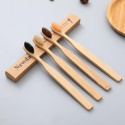 China Wholesale cheap high quality natural eco-friendly hotel bamboo toothbrush eco custom logo for sale